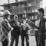 Generalplaner bei der Projektbesprechung