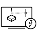 Visualisierung eines Bauprojekts